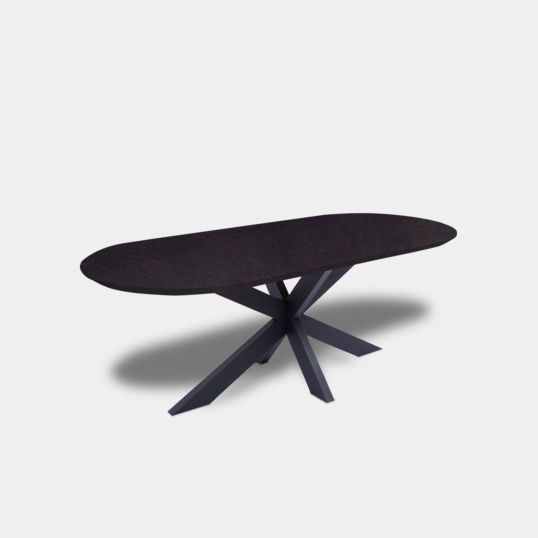 Table Flat Oval Oak - Matrix XL - Night Glow