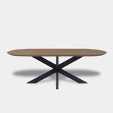 Tafel Plat Ovaal Eikenhout - Matrix - Pura Natura