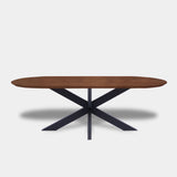 Tafel Plat Ovaal Eikenhout - Matrix - Toscane 102