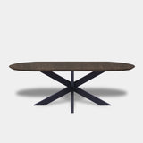 Tafel Plat Ovaal Eikenhout - Matrix - Zand