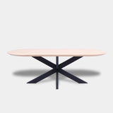 Tafel Plat Ovaal Eikenhout - Matrix - Onbehandeld