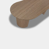 Tafel Plat Ovaal Eikenhout - Half Rond - Pura Natura