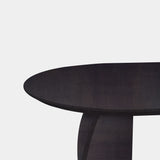 Tafel Plat Ovaal Eikenhout - Set Driehoek - Night Glow
