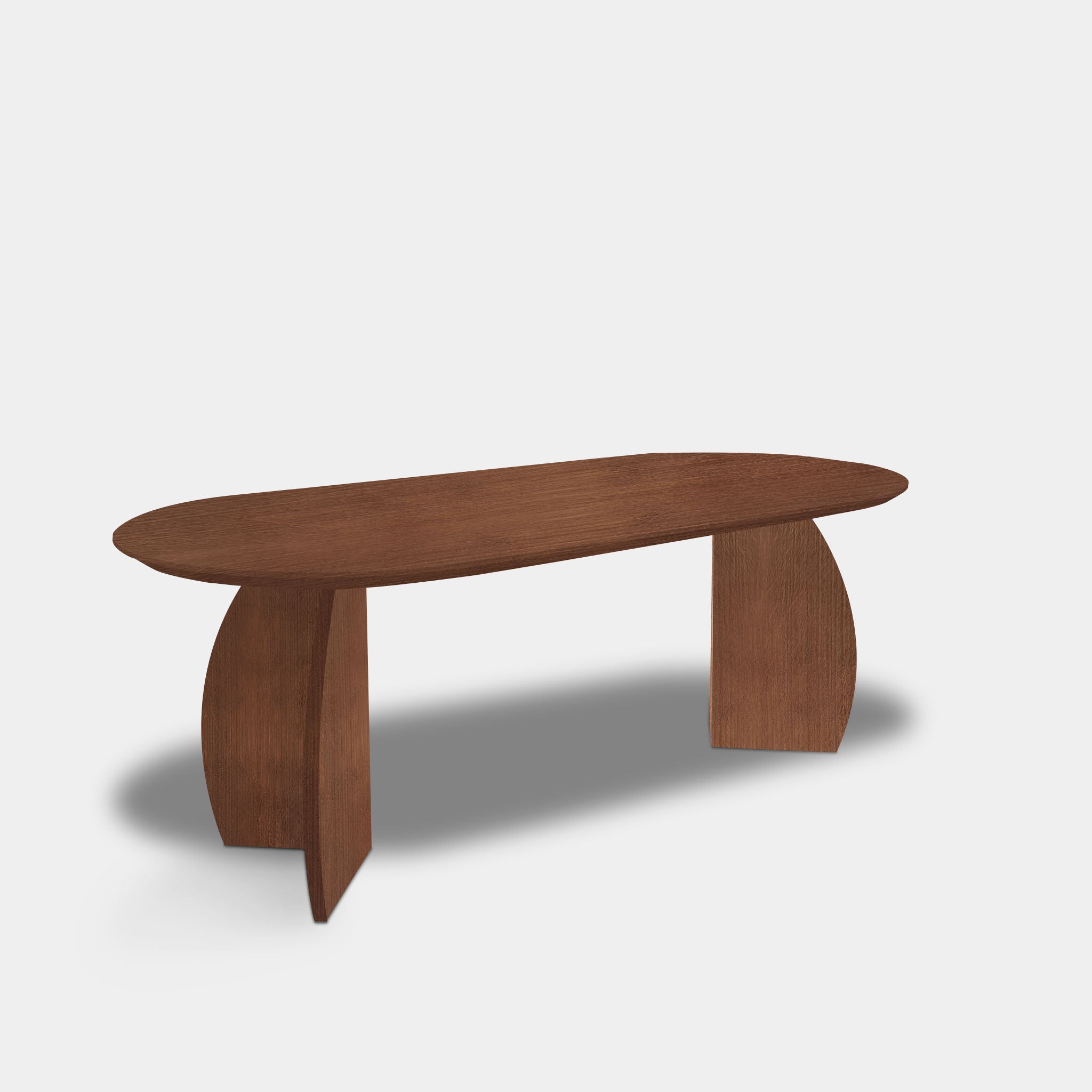 Table Flat Oval Oak - Set Triangle - Tuscany 102