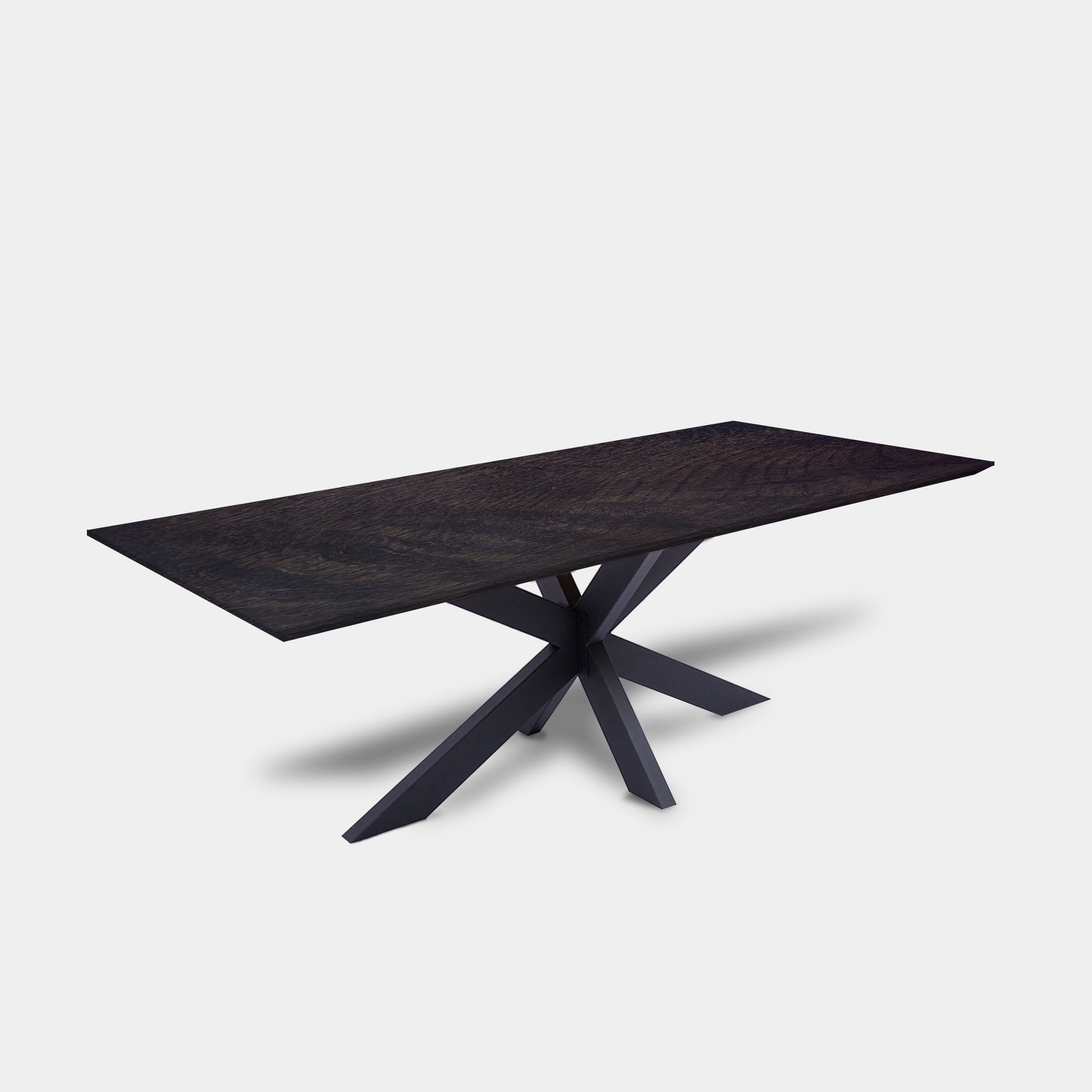 Tafel Rechthoekig Eikenhout - Matrix - Dark Grey