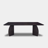 Tafel Rechthoekig Eikenhout - Driehoek - Night Glow