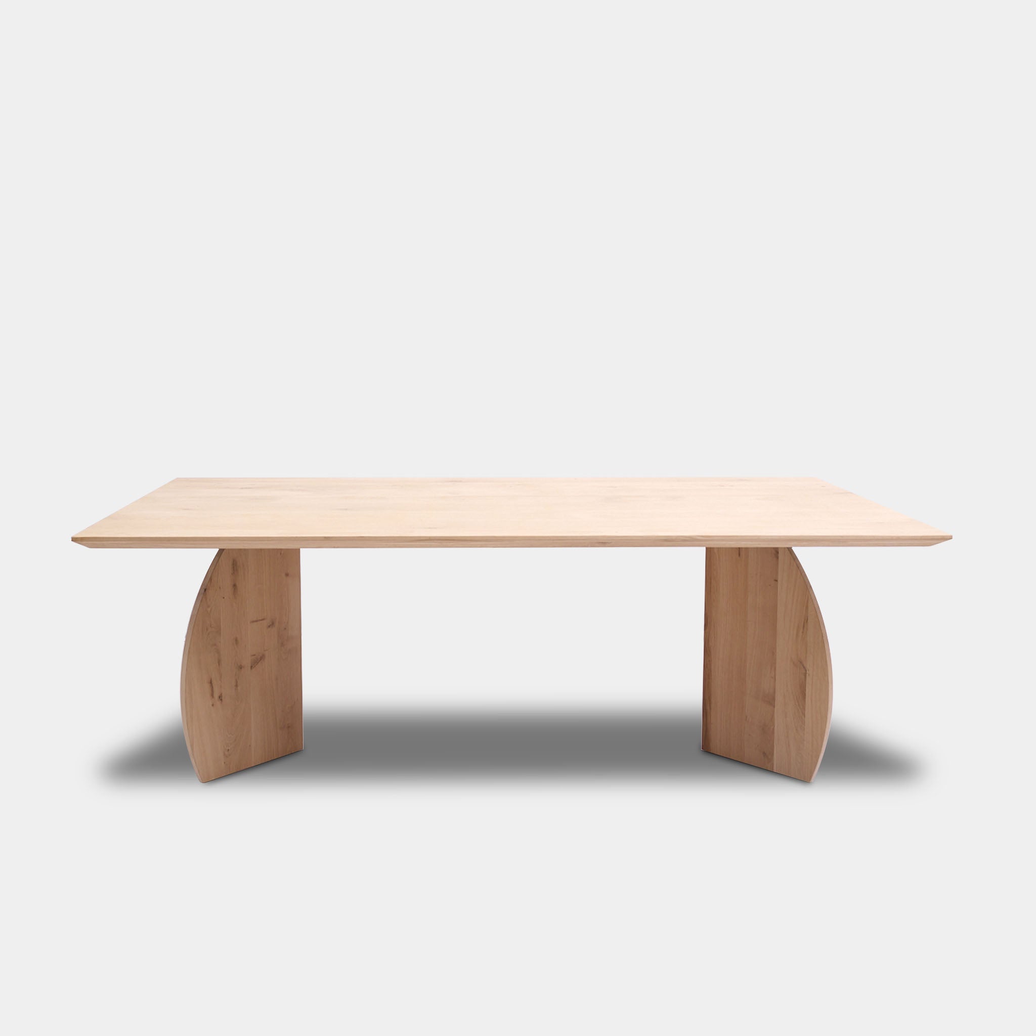 Table Rectangular Oak Wood - Triangle - Untreated