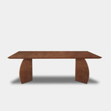 Tafel Rechthoekig Eikenhout - Driehoek - Toscane 102