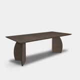 Tafel Rechthoekig Eikenhout - Driehoek - Zand
