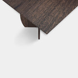 Tafel Rechthoekig Eikenhout - Driehoek - Dear Brown