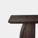 Tafel Rechthoekig Eikenhout - Driehoek - Dear Brown