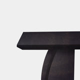 Tafel Rechthoekig Eikenhout - Driehoek - Night Glow