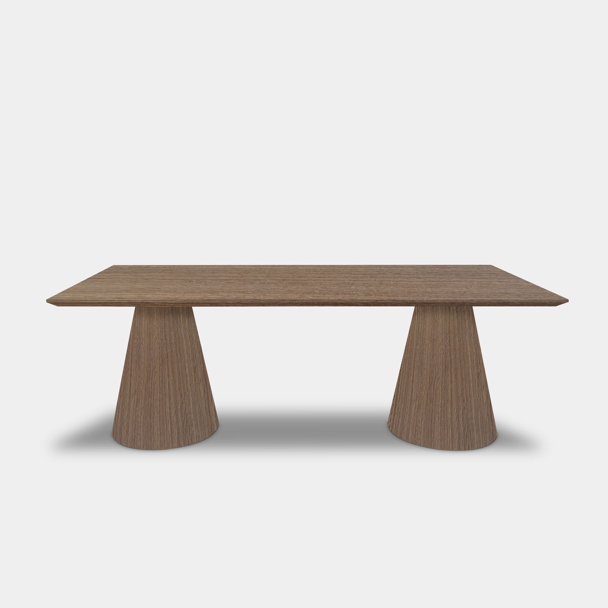 Table Rectangular Oak - Conical Leg - Pura Natura
