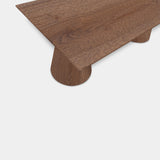Tafel Rechthoekig Eikenhout - Kegelpoot - Cinnamon