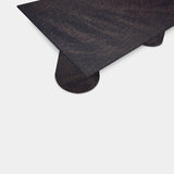 Tafel Rechthoekig Eikenhout - Kegelpoot - Dark Grey