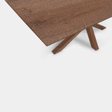 Tafel Rechthoekig Eikenhout - Matrix hout - Cinnamon