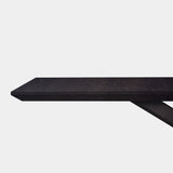 Tafel Rechthoekig Eikenhout - Matrix hout - Night Glow