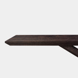 Tafel Rechthoekig Eikenhout - Matrix hout - Dear Brown