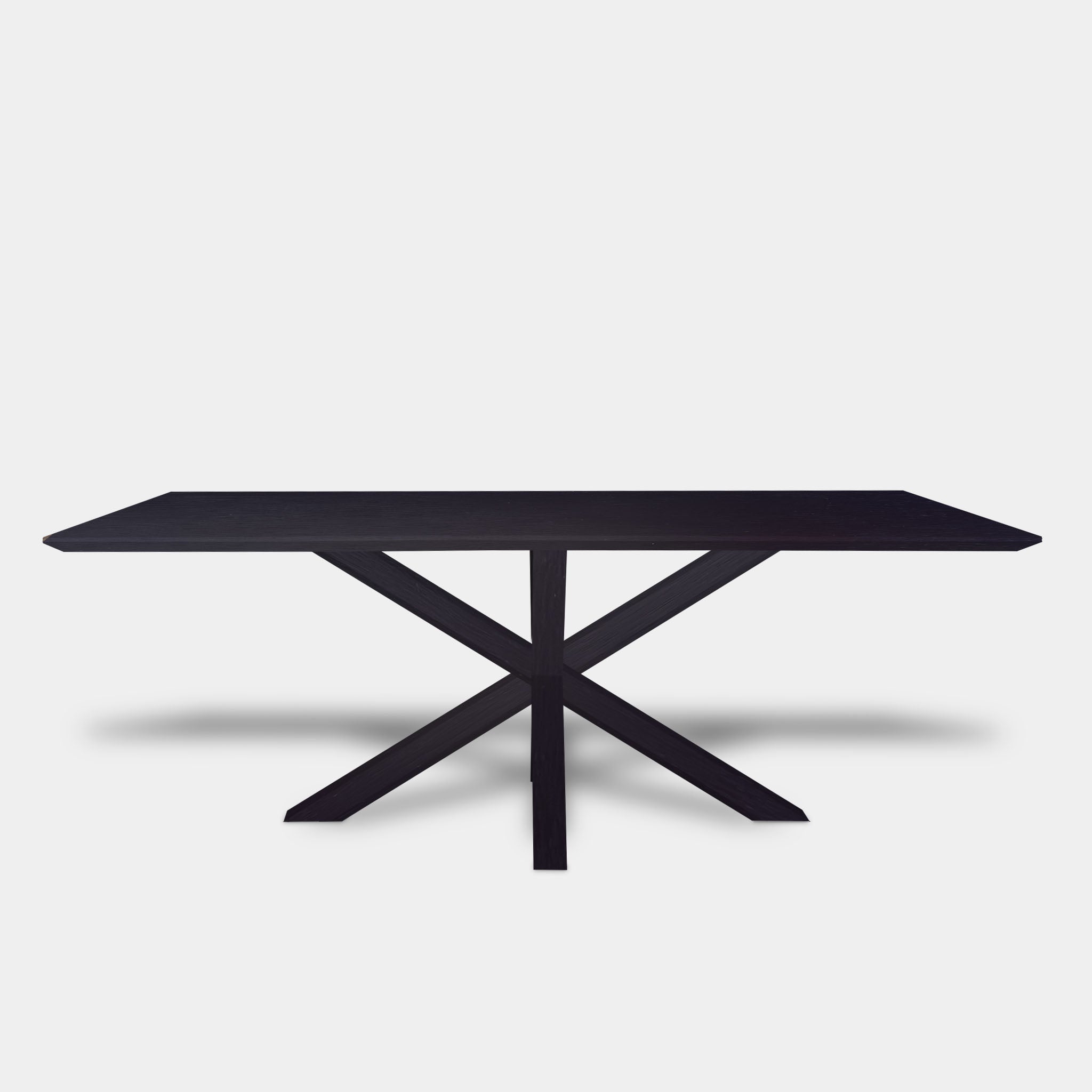 Table Rectangular Oak Wood - Matrix Wood - Dark Oak
