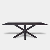 Tafel Rechthoekig Eikenhout - Matrix hout - Night Glow