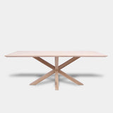 Tafel Rechthoekig Eikenhout - Matrix hout - Onbehandeld