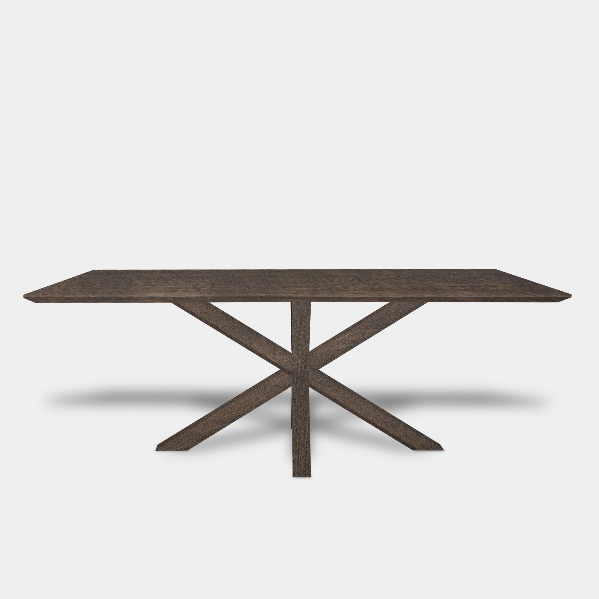 Table Rectangular Oak Wood - Matrix Wood - Sand
