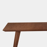 Tafel Rechthoekig Eikenhout - Hout Onderstel - Toscane 102
