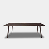 Tafel Rechthoekig Eikenhout - Konisch - Dear Brown