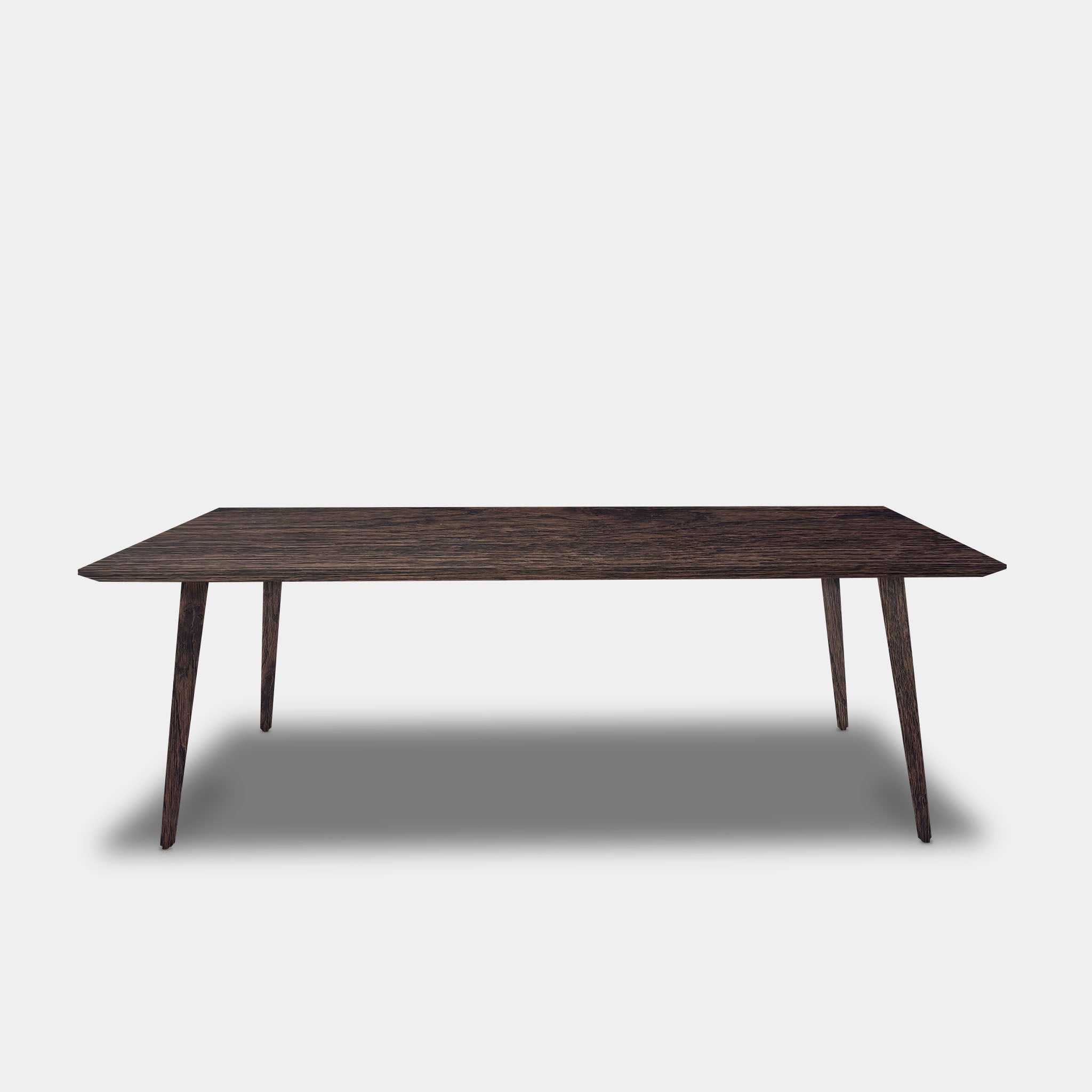 Tafel Rechthoekig Eikenhout - Konisch - Dear Brown