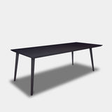 Tafel Rechthoekig Eikenhout - Konisch - Donker Eiken