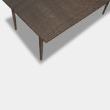 Tafel Rechthoekig Eikenhout - Konisch - Zand