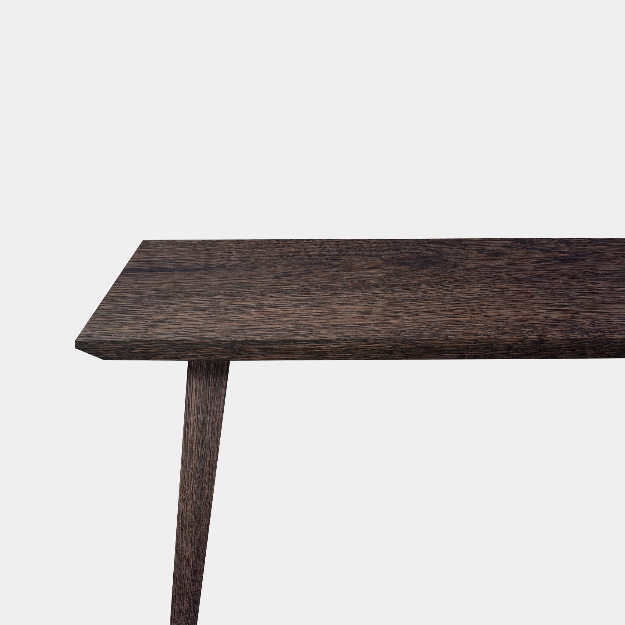 Tafel Rechthoekig Eikenhout - Konisch - Dear Brown