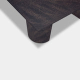 Tafel Rechthoekig Eikenhout - Half Rond - Dark Grey