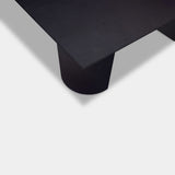 Tafel Rechthoekig Eikenhout - Half Rond - Donker Eiken