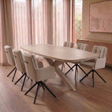 Tafel Arle - Deens Ovaal - Massief Eikenhout