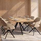 Tafel Abel - Deens Ovaal - Massief eiken