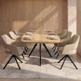 Tafel Abel - Deens Ovaal - Massief eiken