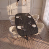 Tafel Tome - Deens Ovaal - Massief Eiken