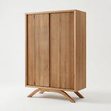 Wandkast Miami - 120 cm - Massief Wildeiken