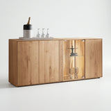 Dressoir Livigno - 181,7 cm - Massief Wildeiken