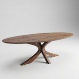Tafel James - Ovaal - Massief Eikenhout