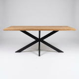 Tafel Daisy - Rechthoekig - Massief Eikenhout