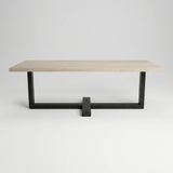 Tafel Dominicus - Rechthoekig - Massief Eikenhout