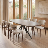Tafel Cafi - Deens Ovaal - Massief Eikenhout