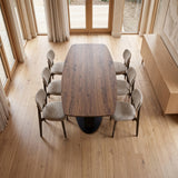 Tafel Olaf - Deens Ovaal - Massief Eikenhout