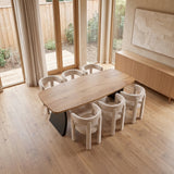 Tafel Figo - Deens Ovaal - Massief Eikenhout