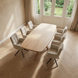 Black Friday Tafel Arle - Deens Ovaal - Massief Eikenhout