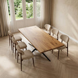 Tafel Roxy - Rechthoekig - Massief Eikenhout