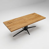 Tafel Geert - Rechthoekig - Massief Eikenhout