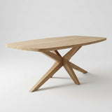 Tafel Arle - Deens Ovaal - Massief Eikenhout